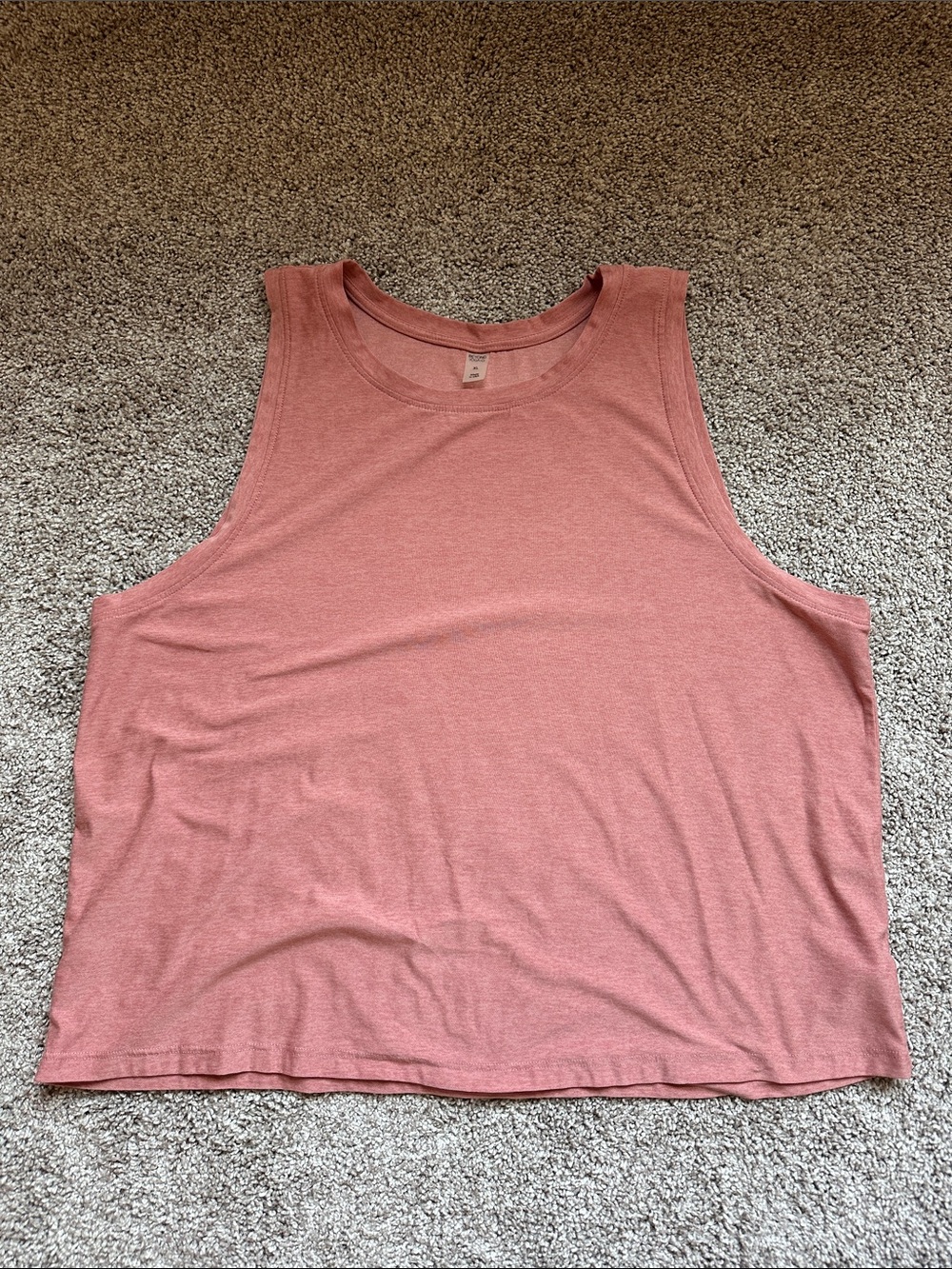 Beyond yoga pink tank top